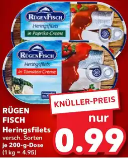 Kaufland RÜGEN FISCH Heringsfilets Angebot