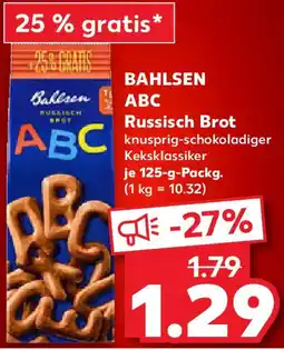 Kaufland BAHLSEN ABC Russisch Brot Angebot