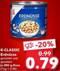 Kaufland K-CLASSIC Erdnüsse Angebot