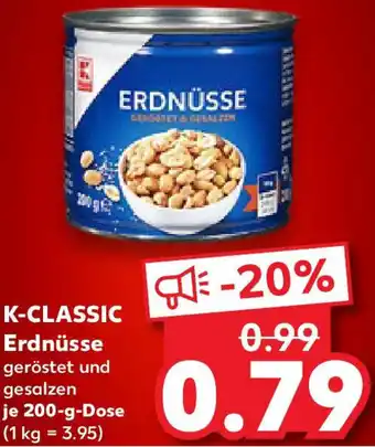 Kaufland K-CLASSIC Erdnüsse Angebot