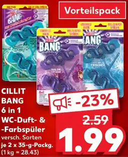 Kaufland CILLIT BANG 6 in 1 WC-Duft- & Farbspüler Angebot