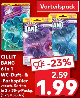 Kaufland CILLIT BANG 6 in 1 WC-Duft- & Farbspüler Angebot