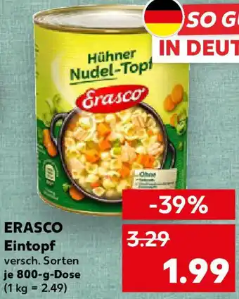 Kaufland ERASCO Eintopf Angebot