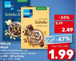 Kaufland KÖLLN Müsli Angebot