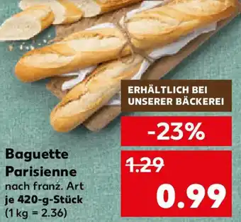 Kaufland Baguette Parisienne Angebot