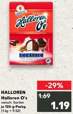 Kaufland HALLOREN Halloren O's Angebot