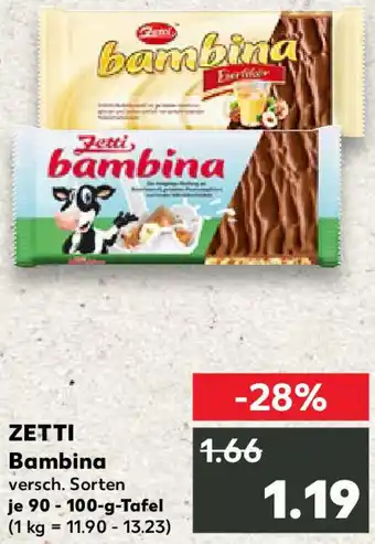 Kaufland ZETTI Bambina Angebot
