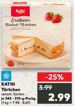 Kaufland KATHI Törtchen Angebot