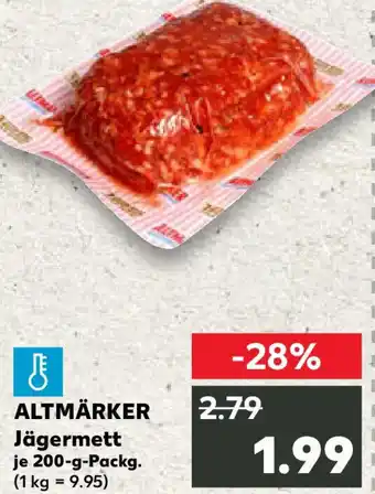 Kaufland ALTMÄRKER Jägermett Angebot