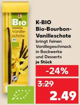 Kaufland K-BIO Bio-Bourbon Vanilleschote Angebot