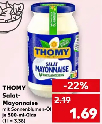 Kaufland THOMY Salat Mayonnaise Angebot