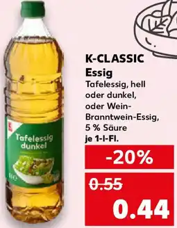 Kaufland K-CLASSIC Essig Angebot