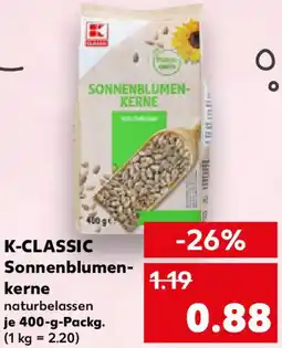 Kaufland K-CLASSIC Sonnenblumenkerne Angebot