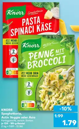 Kaufland KNORR Spaghetteria, Activ Veggie oder Asia Angebot