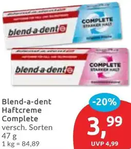 Budni Blend-a-dent Haftcreme Complete Angebot