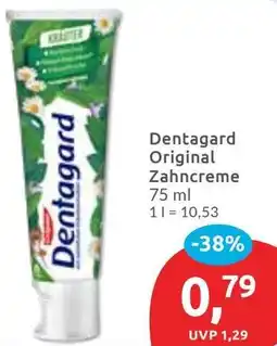 Budni Dentagard Original Zahncreme Angebot