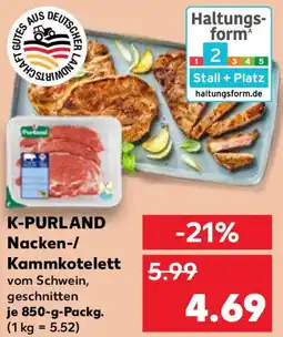 Kaufland K-PURLAND Nacken-/ Kammkotelett Angebot