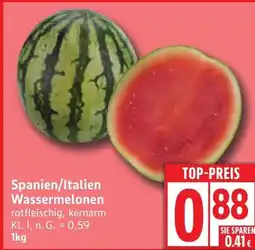 Edeka Spanien/Italien Wassermelonen Angebot