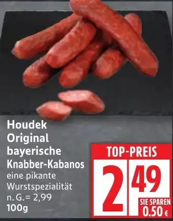 Edeka Houdek Original bayerische Knabber-Kabanos Angebot