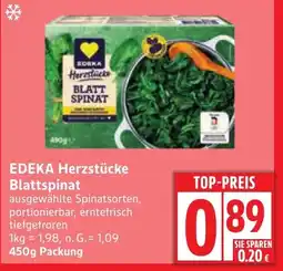 Edeka EDEKA Herzstücke Blattspinat Angebot