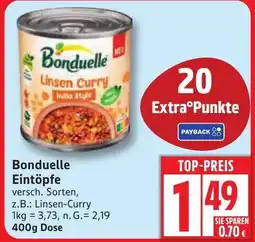 Edeka Bonduelle Eintöpfe Angebot