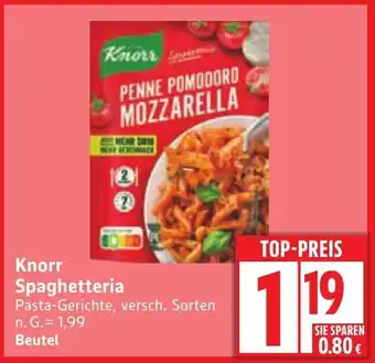Edeka Knorr Spaghetteria Angebot