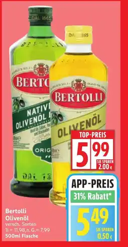 Edeka Bertolli Olivenöl Angebot
