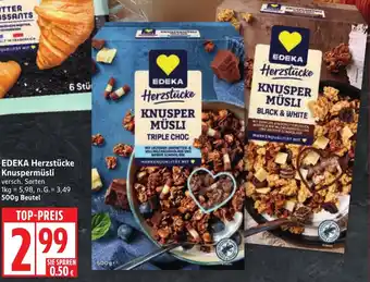 Edeka EDEKA Herzstücke Knuspermüsli Angebot