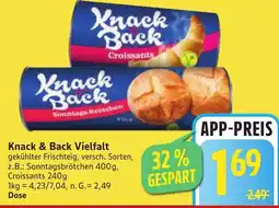 Edeka Knack & Back Vielfalt Angebot