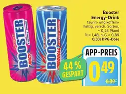 Edeka Booster Energy-Drink Angebot