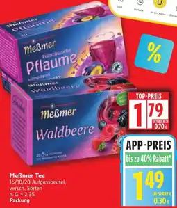 Edeka Meẞmer Tee Angebot