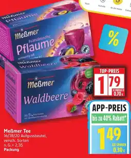 Edeka Meẞmer Tee Angebot