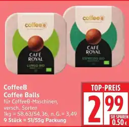 Edeka CoffeeB Coffee Balls Angebot