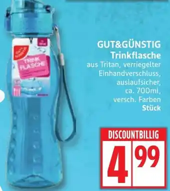 Edeka GUT&GÜNSTIG Trinkflasche Angebot