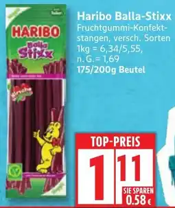 Edeka Haribo Balla-Stixx Angebot