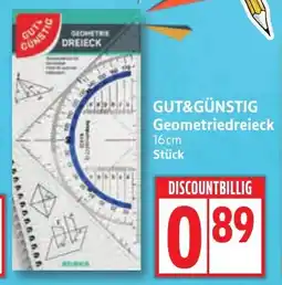 Edeka GUT&GÜNSTIG Geometriedreieck Angebot