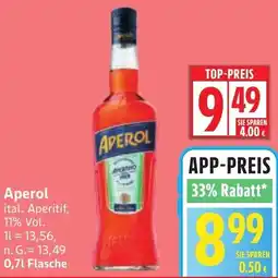 Edeka Aperol Angebot