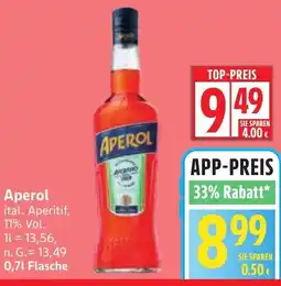 Edeka Aperol Angebot