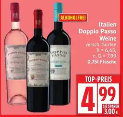 Edeka Italien Doppio Passo Weine Angebot