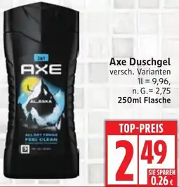 Edeka Axe Duschgel Angebot