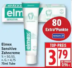 Edeka Elmex Sensitive Zahncreme Angebot