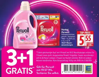 Edeka Henkel Perwoll Angebot