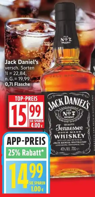 Edeka Jack Daniel's Angebot
