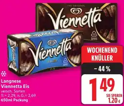 Edeka Langnese Viennetta Eis Angebot