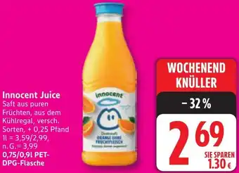 Edeka Innocent Juice Angebot