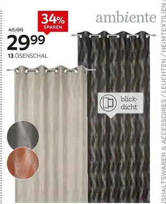 XXXLutz Ambiente ösenschal „narvik“ Angebot