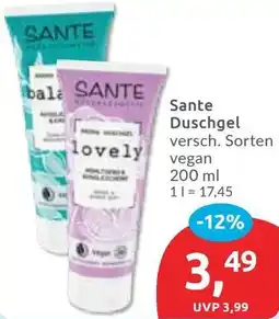 Budni Sante Duschgel Angebot