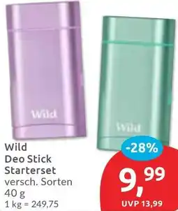 Budni Wild Deo Stick Starterset Angebot