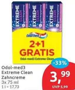 Budni Odol-med3 Extreme Clean Zahncreme Angebot