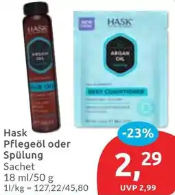 Budni Hask Pflegeöl oder Spülung Angebot